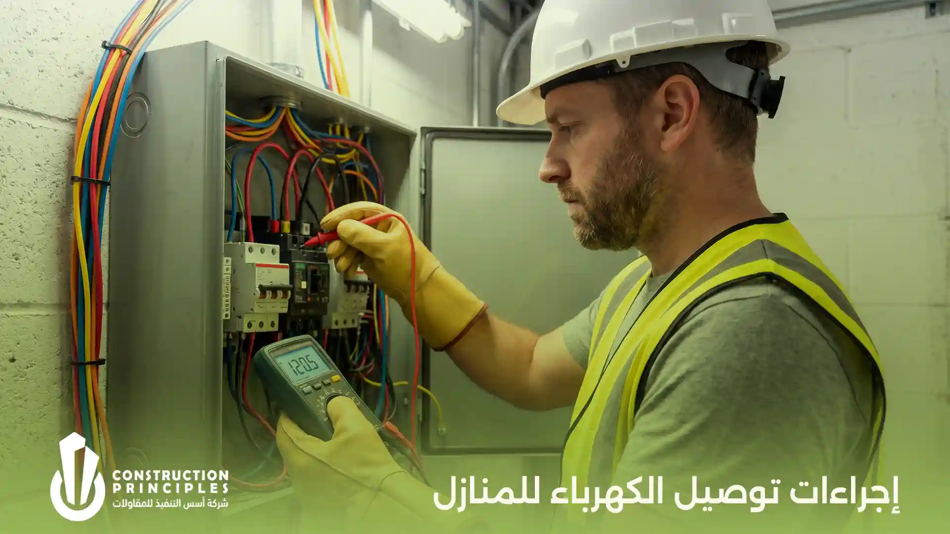 إجراءات توصيل الكهرباء للمنازل